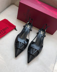 Valentino Slingback Pump 40mm Sheepskin