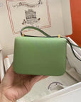 CONSTANCE 14 LIGHT GREEN EPSOM