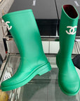 CC Rainboots Light Green Rubber 204189