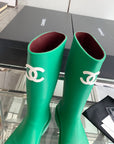 CC Rainboots Light Green Rubber 204189