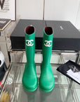 CC Rainboots Light Green Rubber 204189