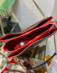 surene mm 36cm brown red monogram canvas