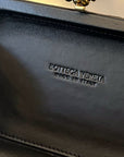 KNOT 19 IN BLACK LAMBSKIN
