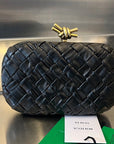 KNOT 19 IN BLACK LAMBSKIN