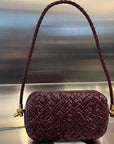 KNOT 20 IN BAROLO LAMBSKIN WITH CHAIN