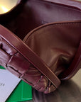 KNOT 19 IN BAROLO LAMBSKIN
