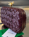 KNOT 19 IN BAROLO LAMBSKIN