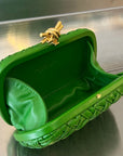 KNOT 19 IN EMERALD GREEN LAMBSKIN