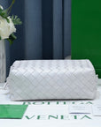 BV LOOP SMALL 23CM WHITE CALFSKIN