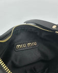 MINI HOBO 17 BAG IN BLACK LAMBSKIN