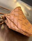 SARDINE 20 WITH CHAIN IN TAWNY BROWN LAMBSKIN