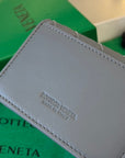 INTRECCIATO BUSINESS 11 GRAY CALFSKIN CARD CASE