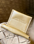 SLIM INTRECCIATO BRIEFCASE 36 CARAMEL BROWN CALFSKIN