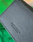 INTRECCIATO BUSINESS 11 BLACK CALFSKIN CARD CASE
