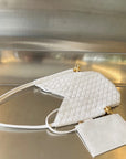 MINI SOLSTICE 30 WHITE LAMBSKIN