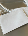 MINI SOLSTICE 30 WHITE LAMBSKIN