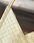 MINI SOLSTICE 30 DARK CREAM LAMBSKIN