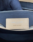 LOULOU MEDIUM 32 CREAM QUILTED LEATHER SILVER HARDWARE