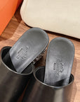 hm glam 60 all black calfskin