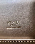 HM KELLY POCHETTE 22CM GRIS ASPHALT SWIFT GOLD HARDWARE