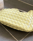 SARDINE 33 WITH CHAIN IN YELLOW CREAM LAMBSKIN
