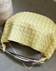 SARDINE 33 WITH CHAIN IN YELLOW CREAM LAMBSKIN