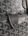 AMBASSADE DOCUMENT CASE 35 IN GRAY GOYARDINE CANVAS