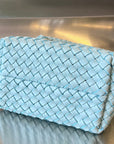 CABAT BUCKET 35 IN BLUE SKY LAMBSKIN