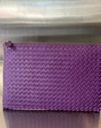 INTRECCIATO 30 IN PURPLE VIOLET LAMBSKIN
