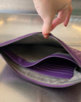 INTRECCIATO 30 IN PURPLE VIOLET LAMBSKIN