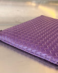 INTRECCIATO 30 IN PURPLE VIOLET LAMBSKIN