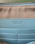 INTRECCIATO 30 IN SKY BLUE LAMBSKIN