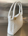 TOSCA 27 BAG IN WHITE CALFSKIN