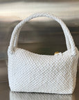 TOSCA 27 BAG IN WHITE CALFSKIN