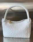 TOSCA 27 BAG IN WHITE CALFSKIN