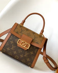 DAUPHINE CAPITALE 17.5 MONOGRAM CANVAS