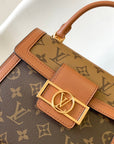 DAUPHINE CAPITALE 17.5 MONOGRAM CANVAS