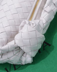 small jodie 48 white lambskin