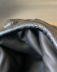Classic Pouch 40cm Black Calfskin