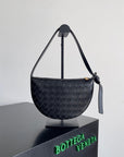 BV Mini Sunrise 23cm Black Calfskin Ghw