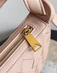 BV Mini Sunrise 23cm Light Pink Calfskin Ghw