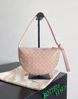 BV Mini Sunrise 23cm Light Pink Calfskin Ghw