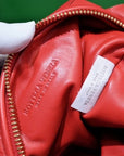 mini jodie 28 red lambskin