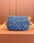 LV Sunset 27cm Monogram Blue Denim