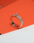 KELLY SILVER DIAMOND RING
