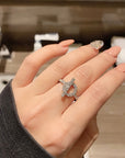 FINESSE RING SILVER DIAMOND