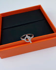 ECHAPPEE RING SILVER DIAMOND