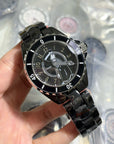 J12 38mm Mademoiselle Automatic Black Ceramic