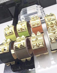 HM Collier De Chien 4cm Gold Bracelet