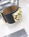 HM Collier De Chien 4cm Gold Bracelet